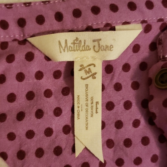 Matilda Jane, women's, blouse. Sz M - Picture 5 of 5